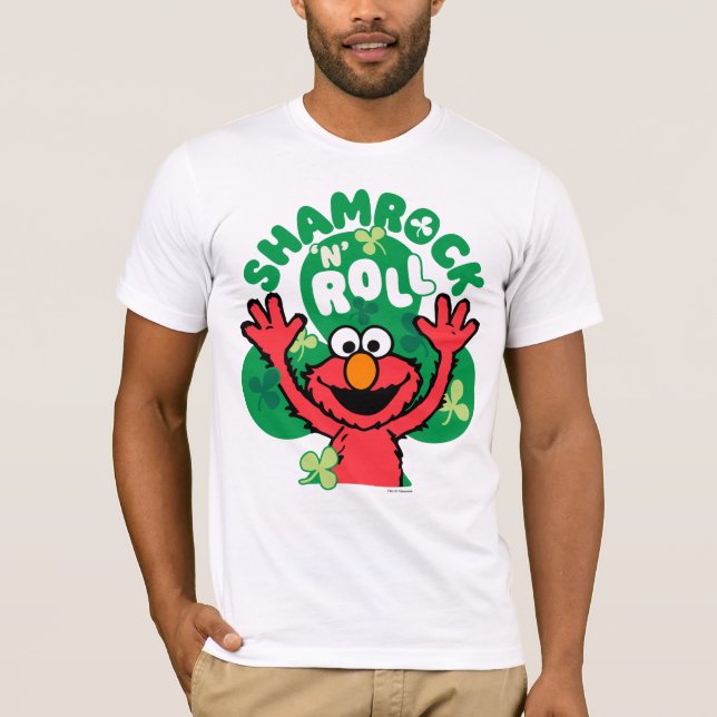 Elmo | Shamrock 'N' Roll T Shirt (Framsida)
