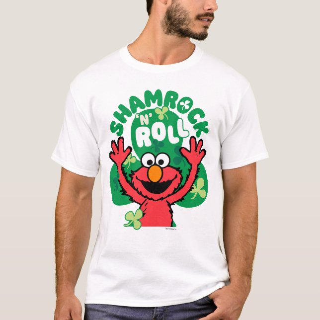 Elmo | Shamrock 'N' Roll T Shirt (Framsida)