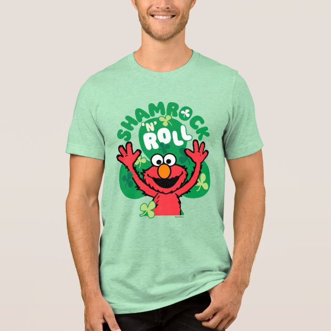 Elmo | Shamrock 'N' Roll T Shirt (Framsida)