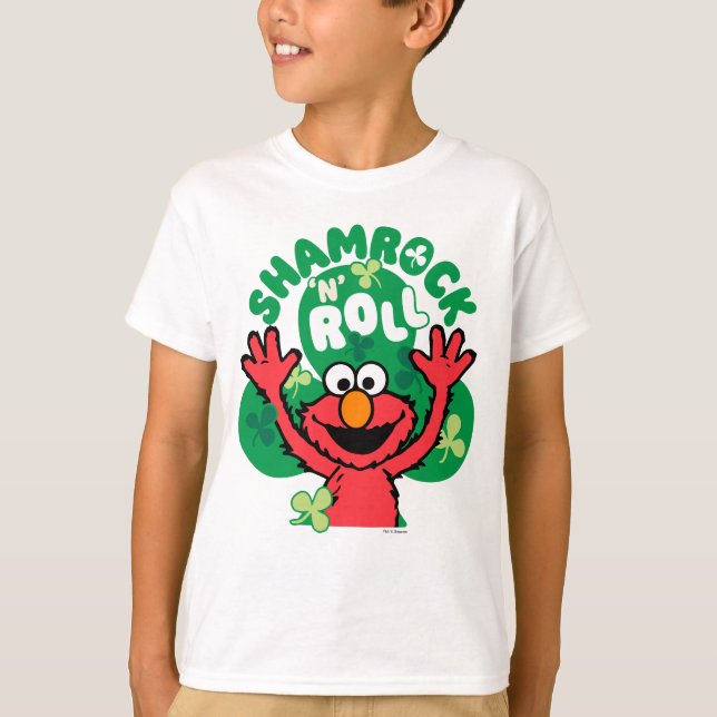 Elmo | Shamrock 'N' Roll T Shirt (Framsida)