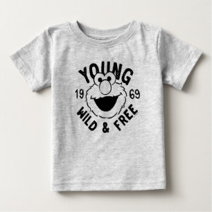 Elmo Skate Logotyp - Young, Vild & Free 1969 T Shirt
