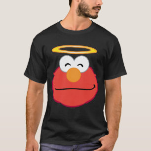 Elmo Smiling Ansikte med Halo T-shirt