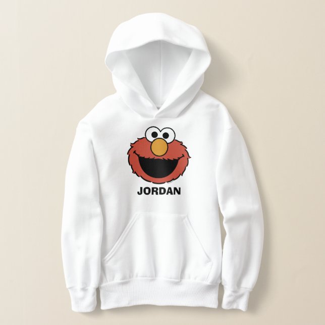 Elmo Smiling Face T Shirt (Laydown)