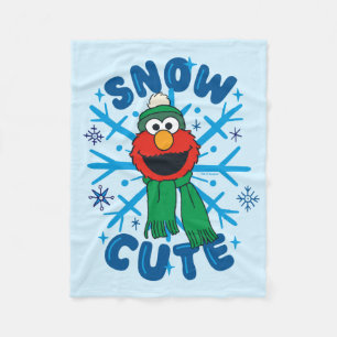 Elmo Snö Cute Fleecefilt