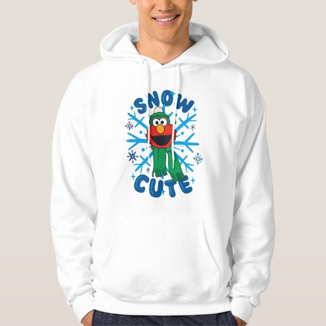 Elmo Snö Cute Hoodie (Framsida)