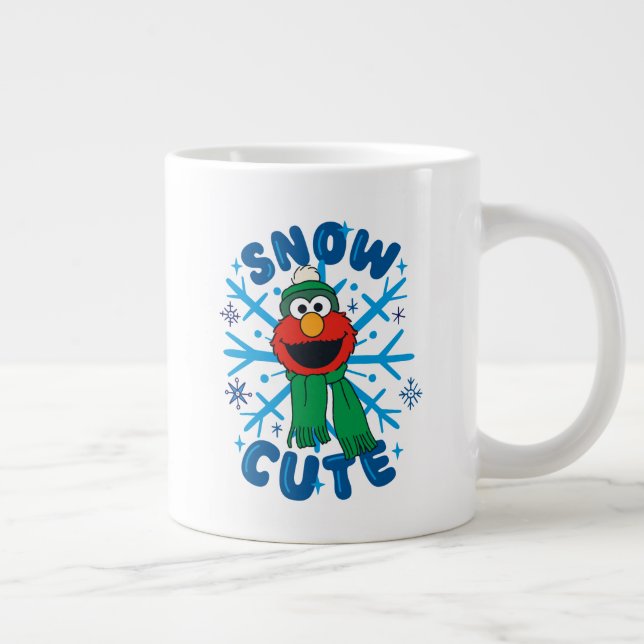 Elmo Snö Cute Jumbo Mugg (Höger)