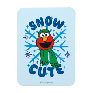 Elmo Snö Cute Magnet