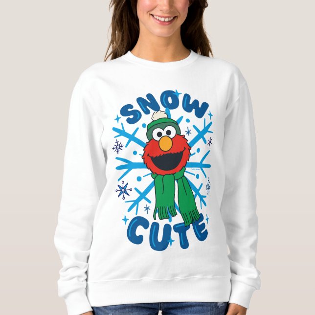 Elmo Snö Cute T Shirt (Framsida)