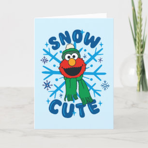 Elmo Snö Söt Helgkort