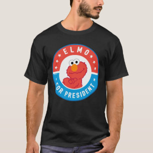 Elmo som president-märke t shirt