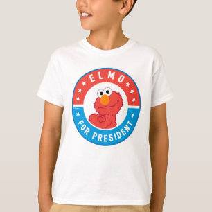 Elmo som president-märke t shirt