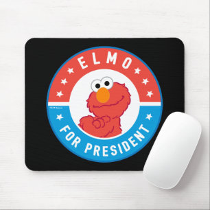 Elmo som presidentmärke musmatta