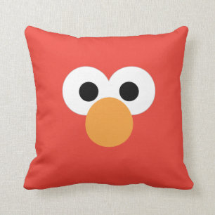 Elmo Stor Ansikte Kudde