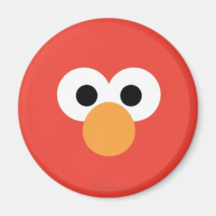 Elmo Stor Ansikte Magnet