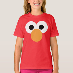 Elmo Stort Ansikte T Shirt
