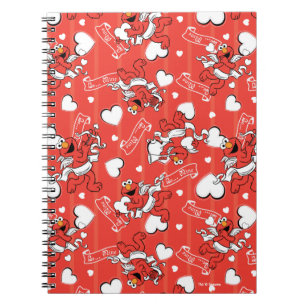 Elmo Valentines Cupid Anteckningsbok