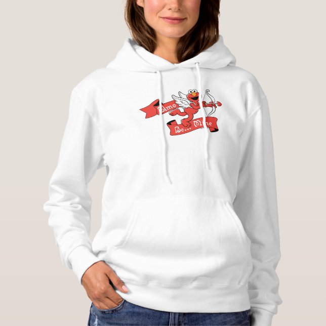 Elmo Valentines Cupid T Shirt (Framsida)