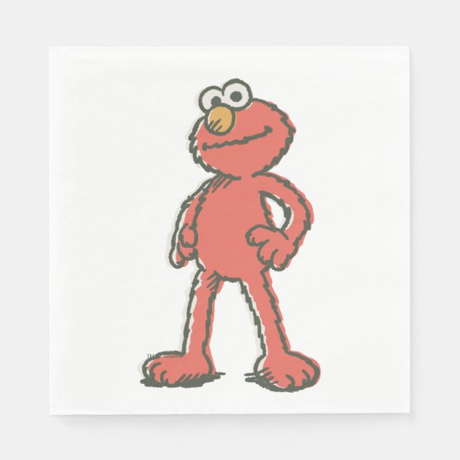 Elmo Vintage Pappersservett (Framsidan)