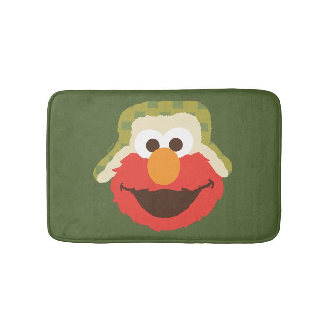 Elmo Woodland Ansikte Badrumsmatta (Framsidan)