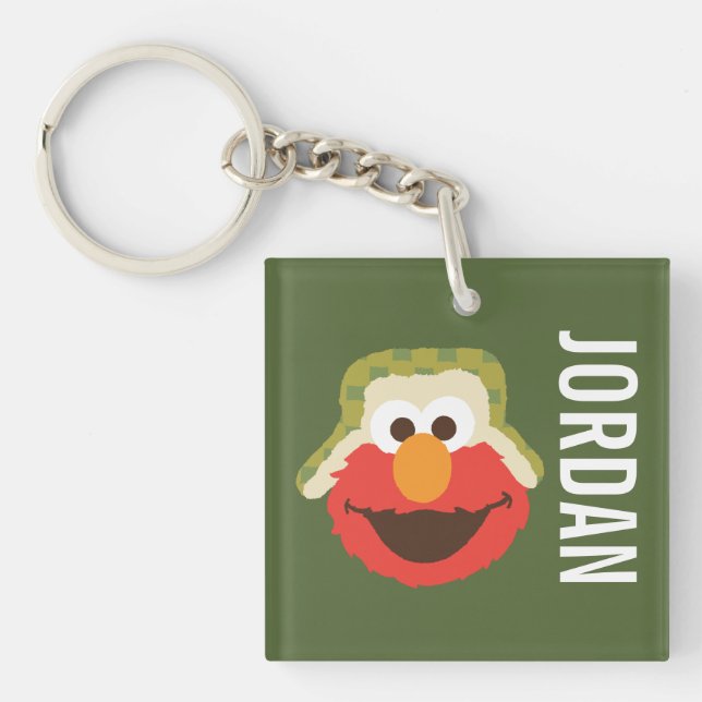 Elmo Woodland Ansikte | Lägg till ditt namn (Framsidan)