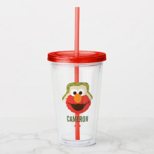 Elmo Woodland Ansikte Lägg till ditt namn Take Away Mugg