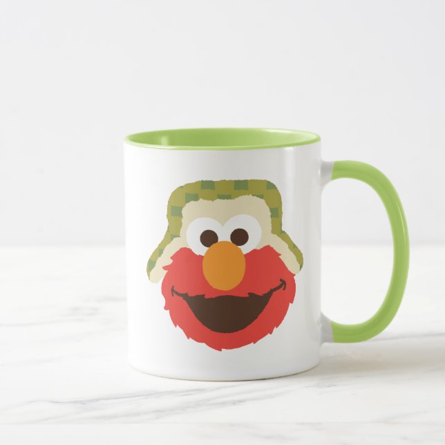 Elmo Woodland Ansikte Mugg (Höger)