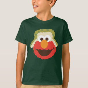Elmo Woodland Ansikte T Shirt
