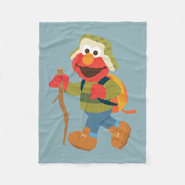 Elmo Woodland Hike Fleecefilt (Framsidan)