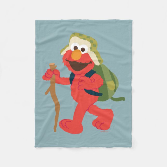 Elmo Woodland Hike Fleecefilt (Framsidan)