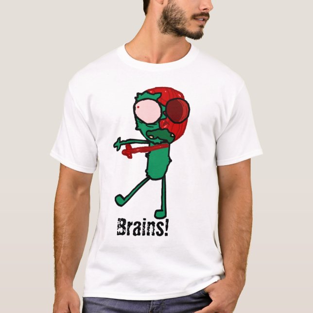 Elmo Zombieskjortan Tee (Framsida)