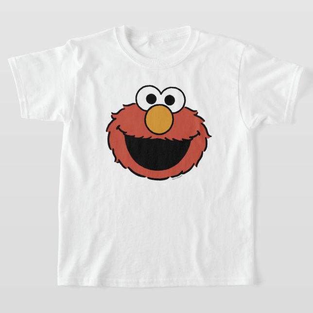 Elmos leende ansikte t shirt (Laydown)