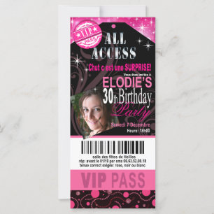 Elodie CORRECT Födelsedagsfest VIP BILJETT