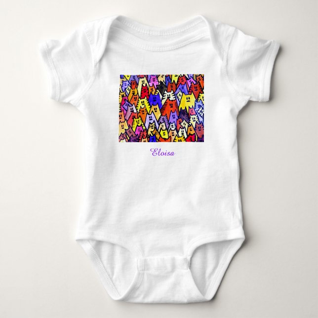 Eloisa Baby Body T Shirt (Framsida)