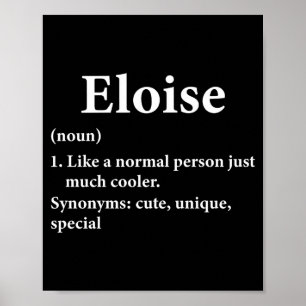 Eloise Namn Definition Poster