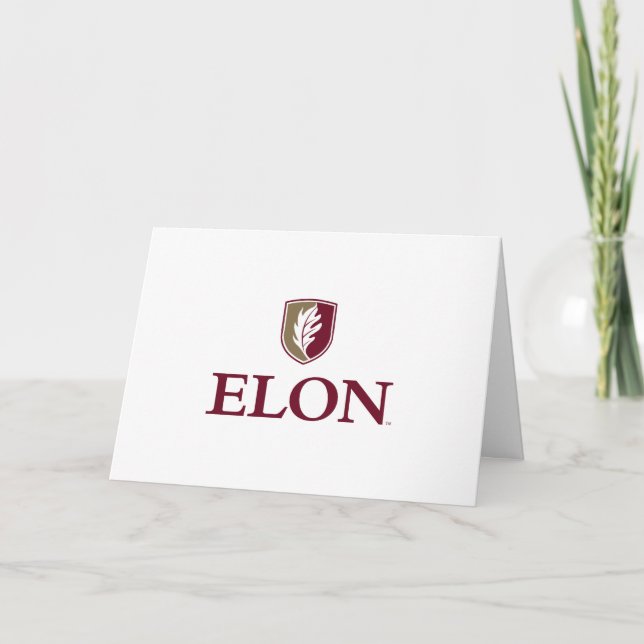 Elon Examen | Grattis nyutexaminerad Kort (Framsida)