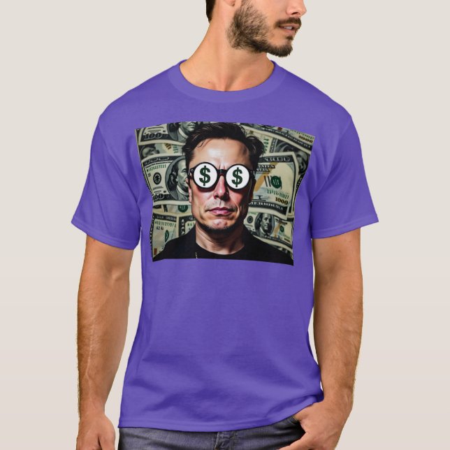 Elon Money T Shirt (Framsida)