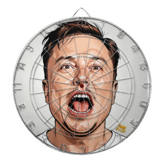 Elon Musk Dartboard – Take Your Best Shot! Darttavla