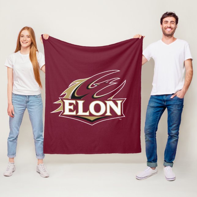 Elon Phoenix Logotyp Fleecefilt (På plats)