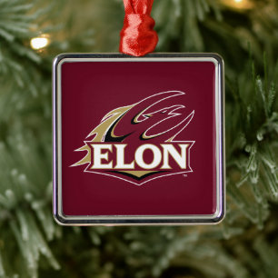 Elon Phoenix Logotyp Julgransprydnad Metall