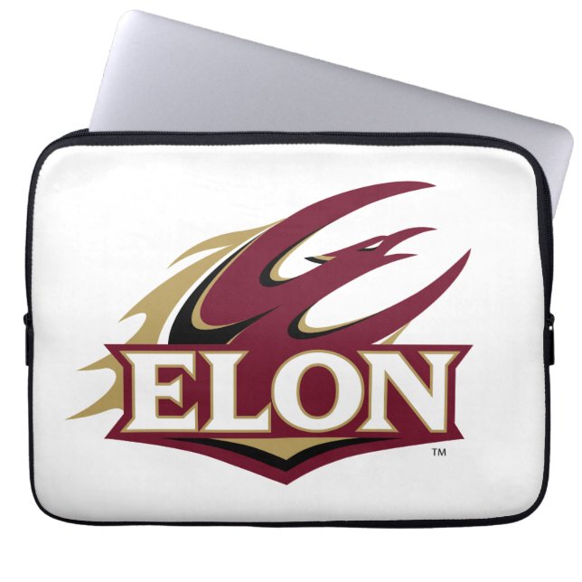 Elon Phoenix Logotyp Laptop Fodral (Framsidan)