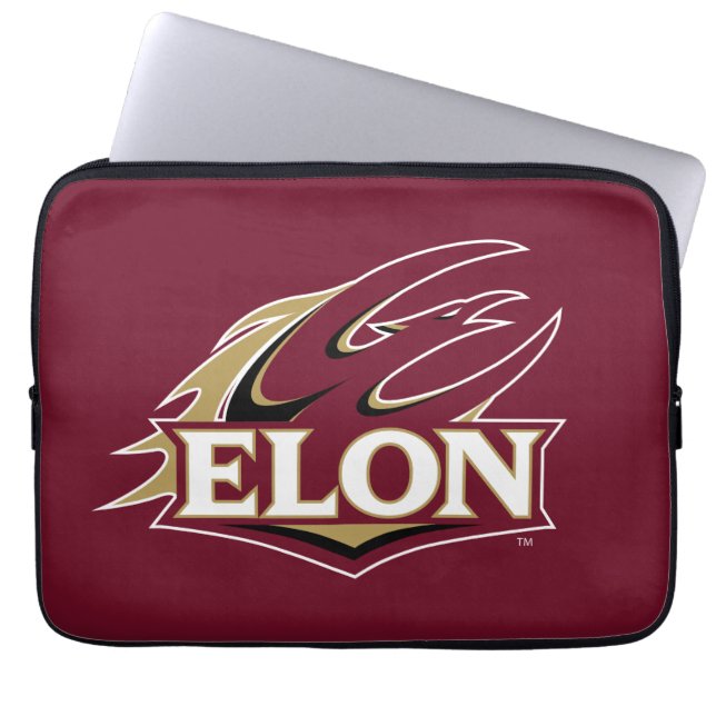 Elon Phoenix Logotyp Laptop Fodral (Framsidan)