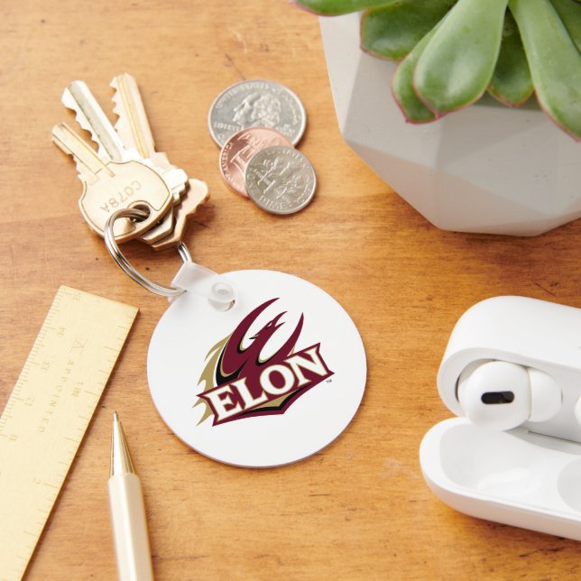 Elon Phoenix Logotyp Nyckelring (Skrivbord)