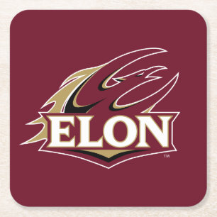 Elon Phoenix Logotyp Underlägg Papper Kvadrat