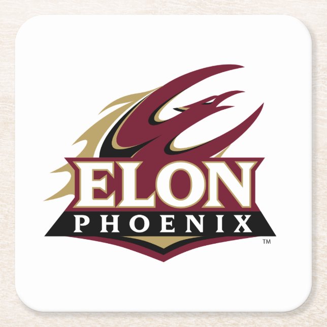 Elon Phoenix Underlägg Papper Kvadrat (Framsidan)