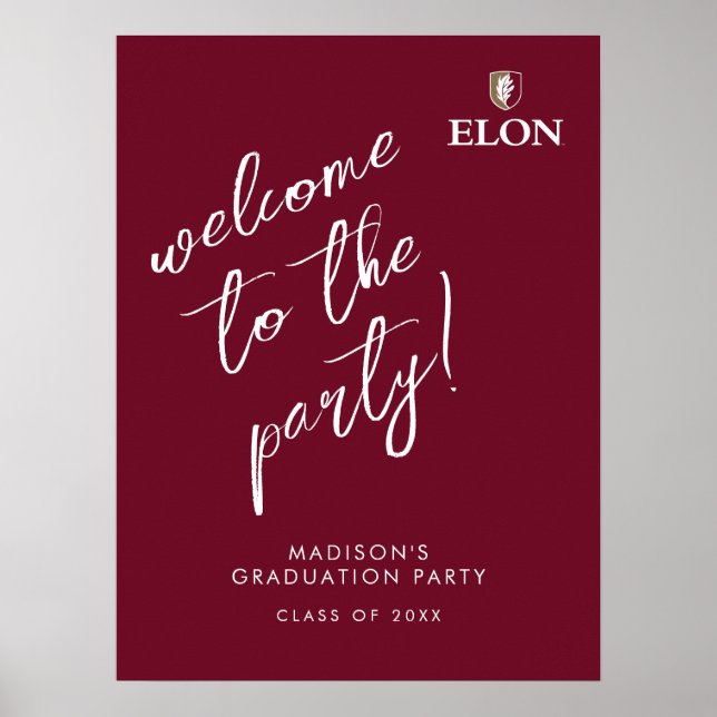 Elon | Student 20XX Poster (Framsidan)