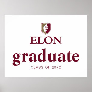 Elon Studenten Poster