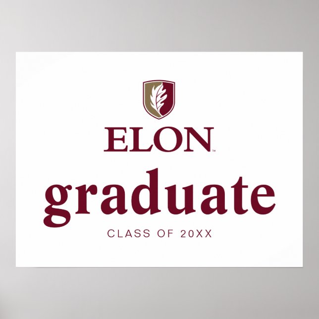 Elon Studenten Poster (Framsidan)