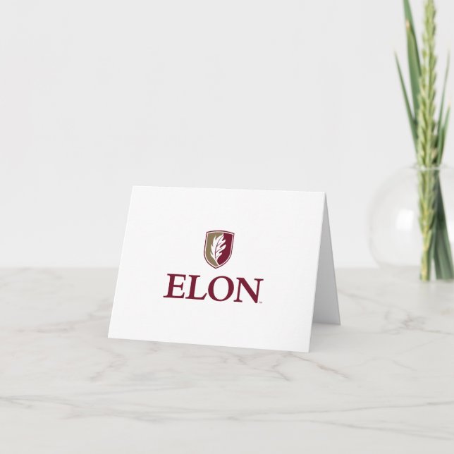 Elon Studenten Tack Kort (Framsida)