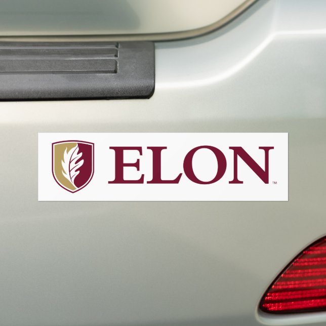 Elon Universiteten Bildekal (På Bil)