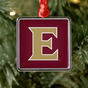 Elon Universiteten E Julgransprydnad Metall